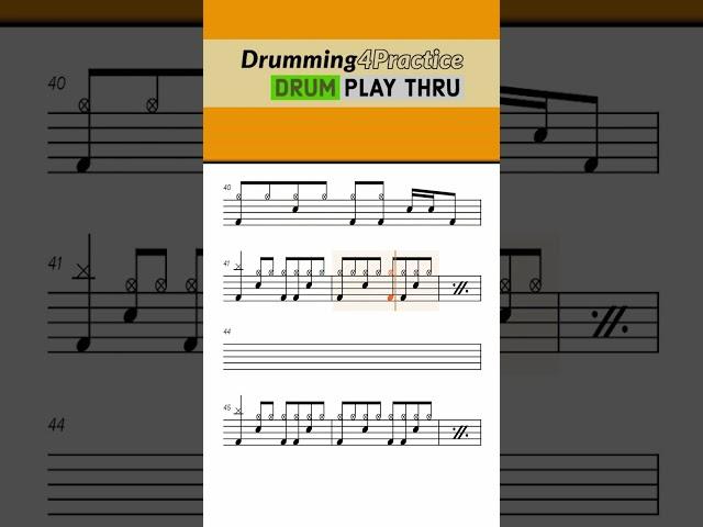 DRUM TAB OASIS- SUPERSONIC