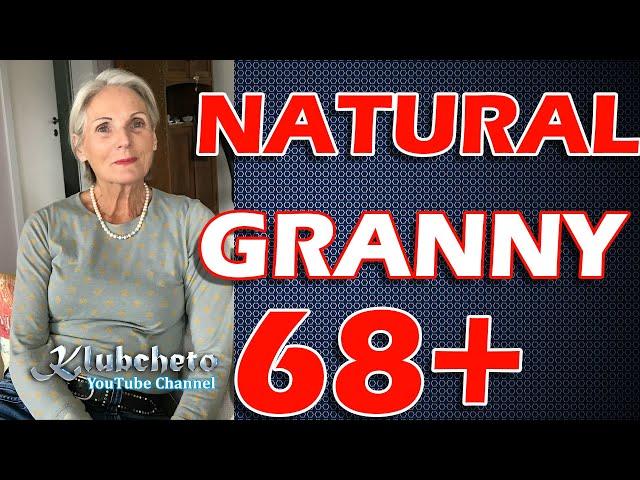 Natural Older Women  Granny Over 68 Attractively Dressed Classy Beauty Black Tights