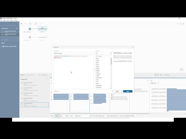 Tableau for Building Data Analytics   05   Tablea Prep Make Time Normalization