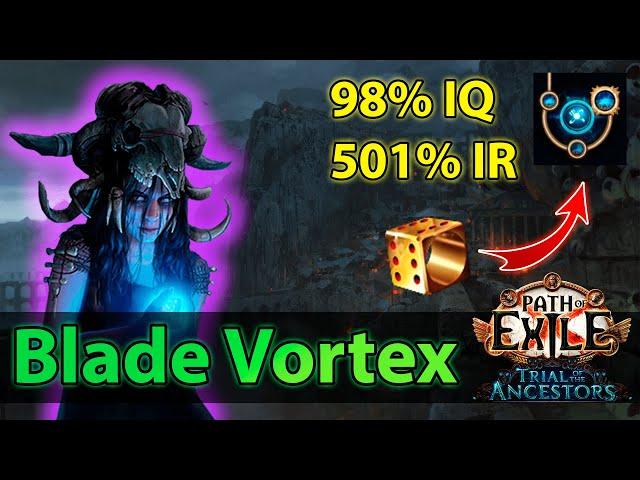 Blade Vortex Occultist - Magic Find - IQ 98 - IR 501 | Path of Exile [3.22]