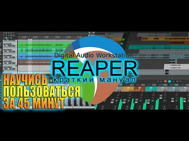 DAW Cocos REAPER / Всё что необходимо знать новичку!