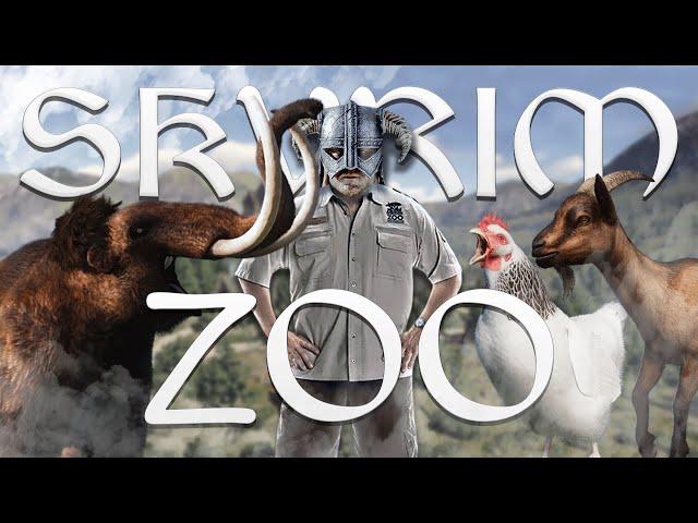 Skyrim, but I'm Collecting Animals to Build a Zoo