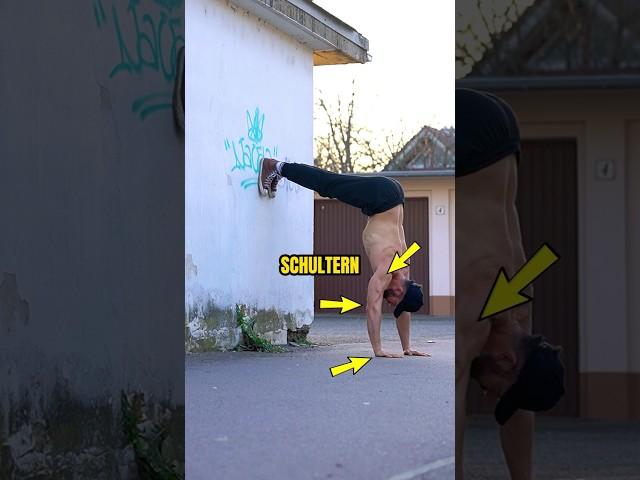 Handstand lernen step by step