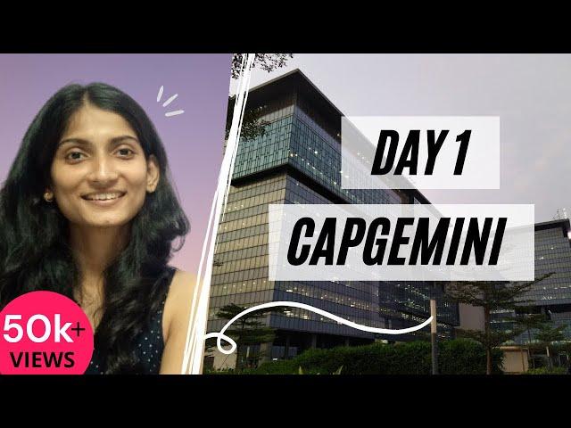 Day 1 at #CAPGEMINI | Onboarding + Training Experience | What happens in first 2 weeks | #techjobs