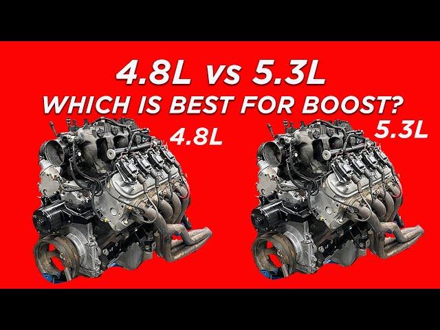 DAVID VS (LITTLE) GOLIATH. 4.8L VS 5.3L, WHICH JUNKYARD LS DOES IT BEST? WHICH IS BETTER FOR BOOST?