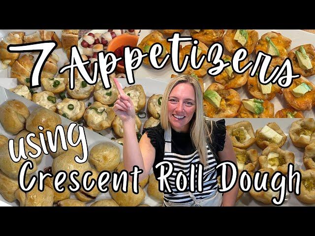 7 Easy and Delicious Crescent Roll Appetizers #pillsbury #appetizer
