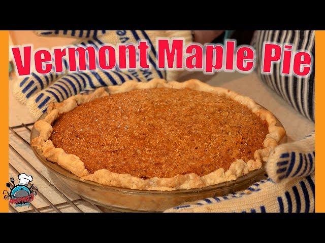 Vermont Maple Pie || Nana's Cookery