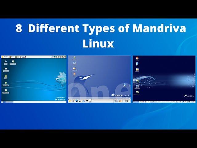 8 Different Types of Mandriva Linux