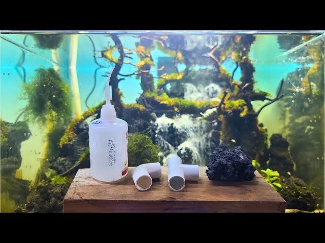 Techniques, Tricks And Tips | DIY Aquarium Sand Waterfall