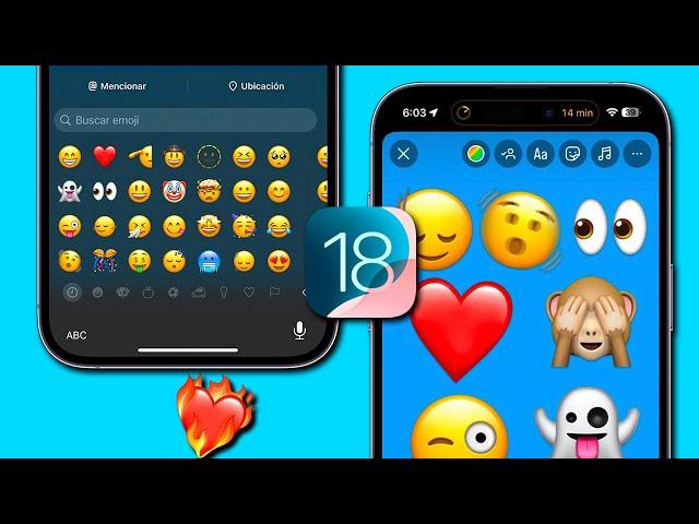 COMO TENER LOS EMOJIS de iPHONE IOS 18 en ANDROID 2025 ACTUALIZADO con NUEVOS EMOJIS de IPHONE 16