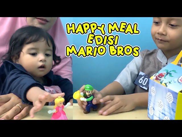 Azufi Beli Happy Meal Adisi Mario Bros Sambil Nunggu Pengumuman Lomba Tahfidz