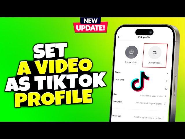 How to put Video as Profile Picture on Tiktok - Android & iOS