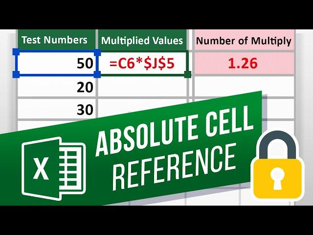 How to Use Absolute Cell Reference in Excel