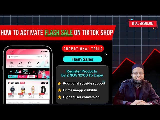 How to Activate Flash Sale on Tiktok Shop UK I Promotional Tools Overview I Tiktok Shop Free Course