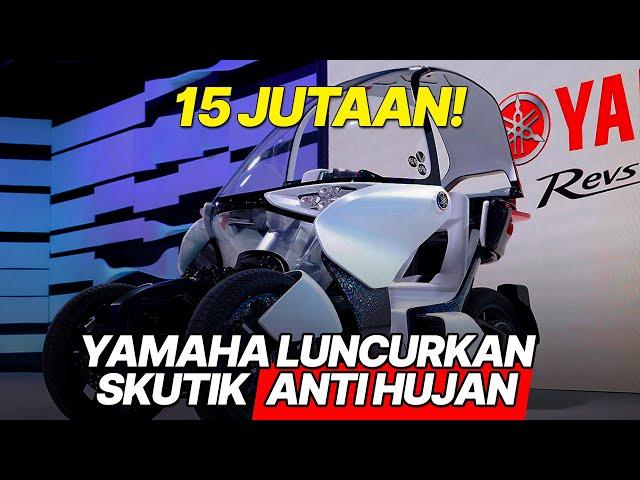 15 JUTAAN? YAMAHA LUNCURKAN SKUTIK RODA 3 ANTI PANAS ANTI HUJAN!! || Yamaha MW Vision