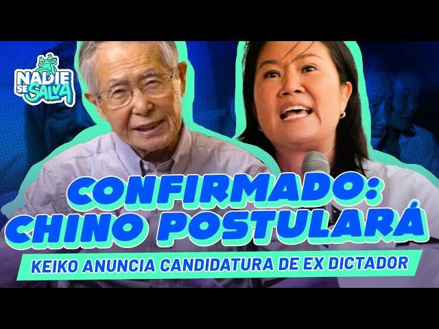 KEIKO CONFIRMA QUE ALBERTO FUJIMORI SERÁ CANDIDATO | #NADIESESALVA