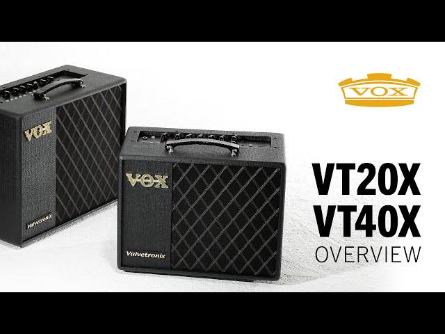 Vox VT20X & VT40X - Embrace your sound. Unleash your creativity.