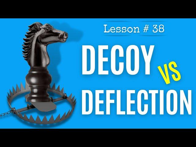 Chess lesson # 38: Decoy vs Deflection | Chess tactics with National Master Robert Ramirez