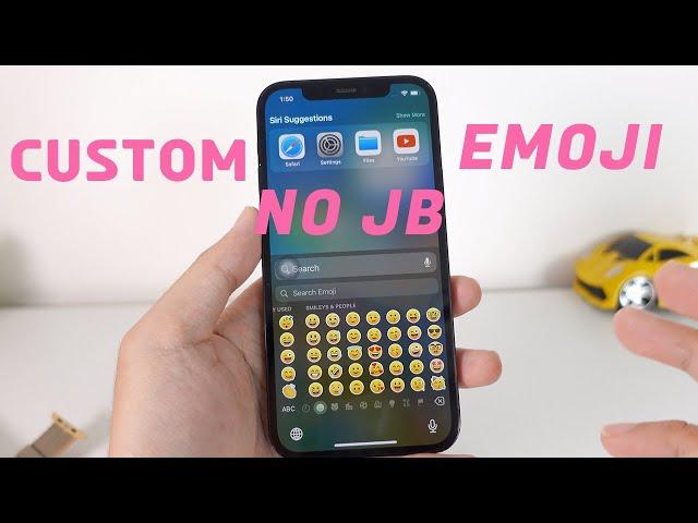 How to Install CUSTOM Emojis ANY iPhone