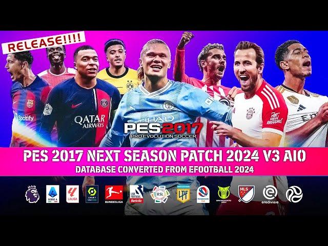 PES 2017 Next Season Patch 2024 V3 AIO