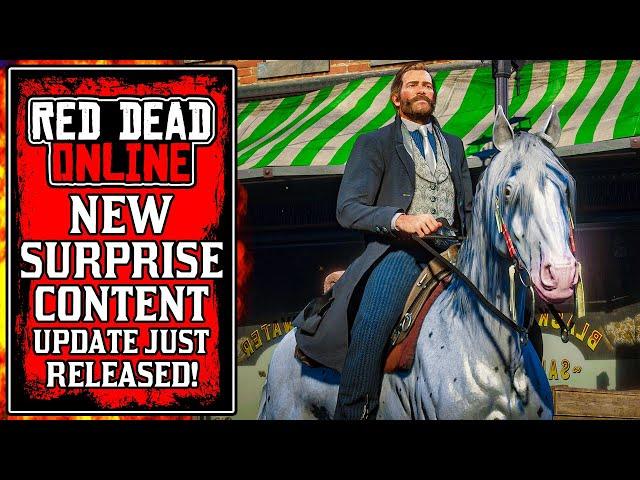 Red Dead Online's NEW CONTENT Update.. (RDR2)