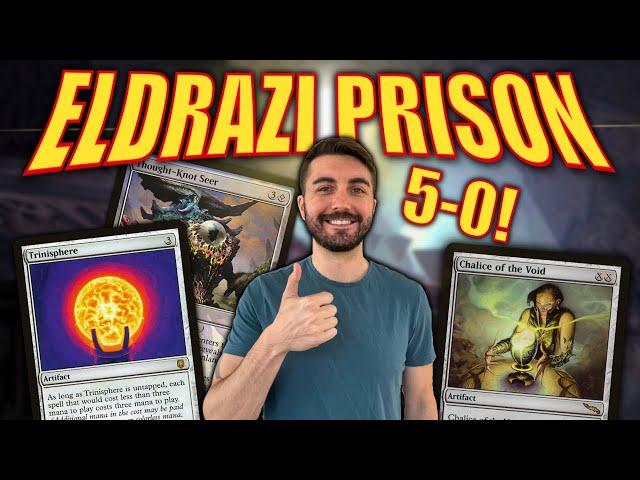  5-0  With NEW Eldrazi Aggro Prison | MODERN | MTG