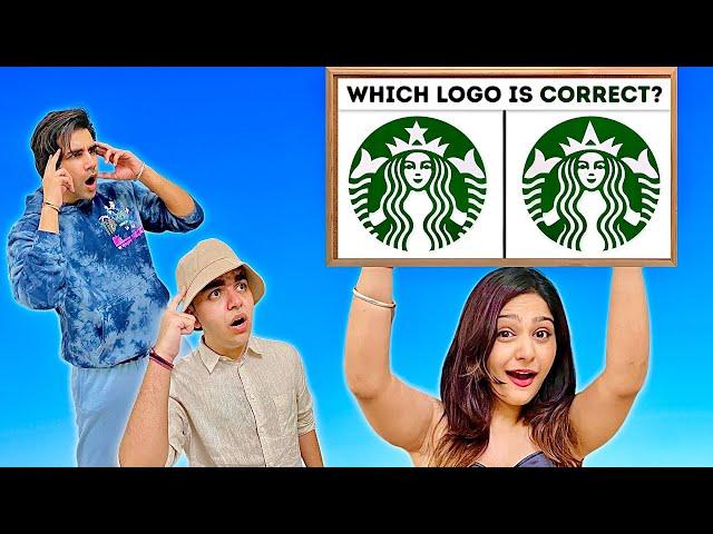 Guess the Correct LOGO Challenge | Brother VS Brother | Baby Queen | Rimorav vlogs presents RI Vlogs