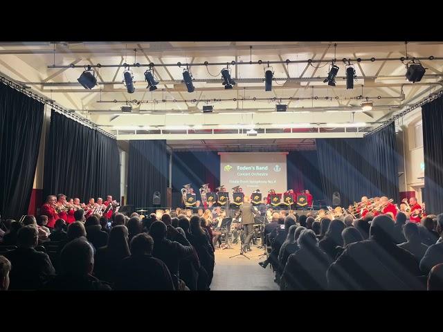 Sandbach School Concert Orchestra & Foden's Band - Finale from Tchaikovsky's Symphony No. 4