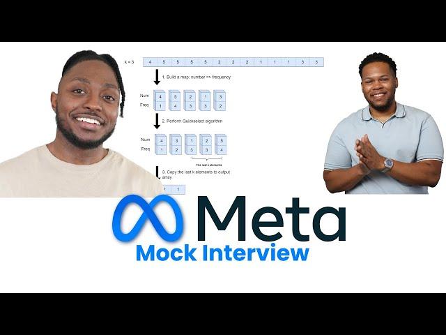 Meta Data Engineer Mock Interview: Solving a Python Coding Challenge (ft. Rahmel Bailey)