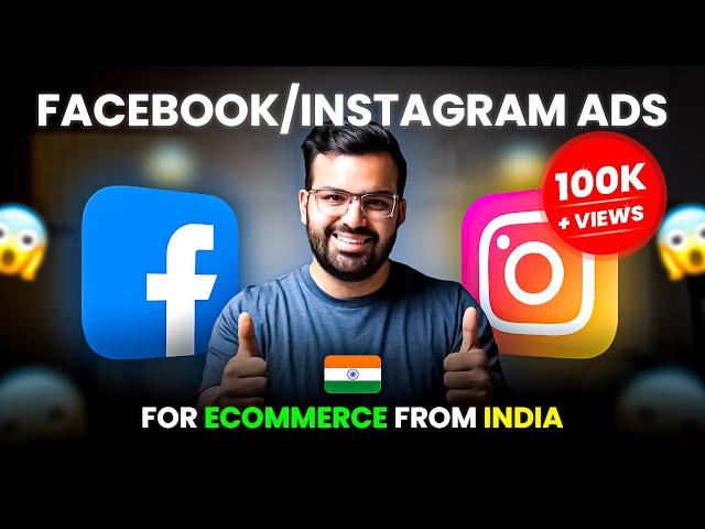 How To Run Facebook/Instagram Ads For E-commerce, Dropshipping, or POD from India (in Hindi) | NS