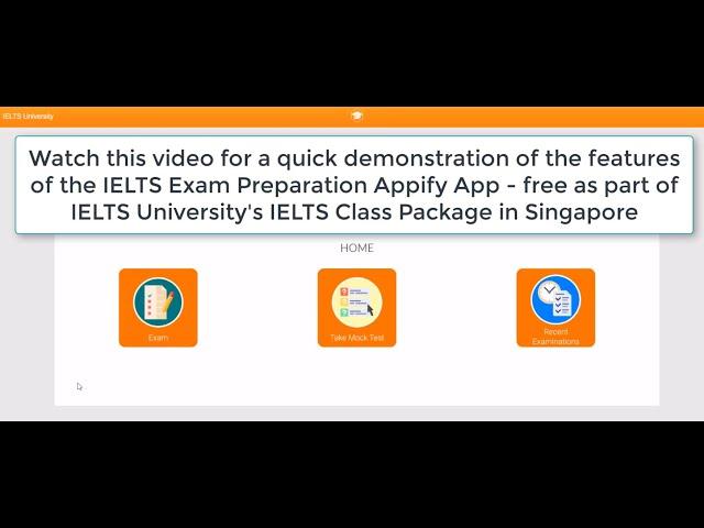 IELTS Exam Preparation Appify App Demonstration