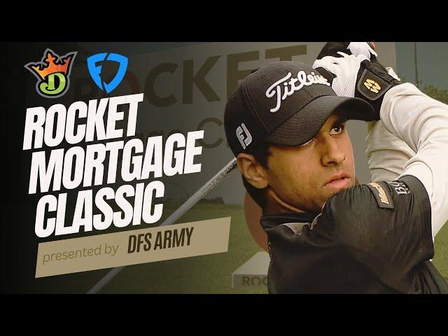 DFS PGA | Rocket Mortgage Classic | FREE Draftkings and Fanduel Breakdown  | DFS Army