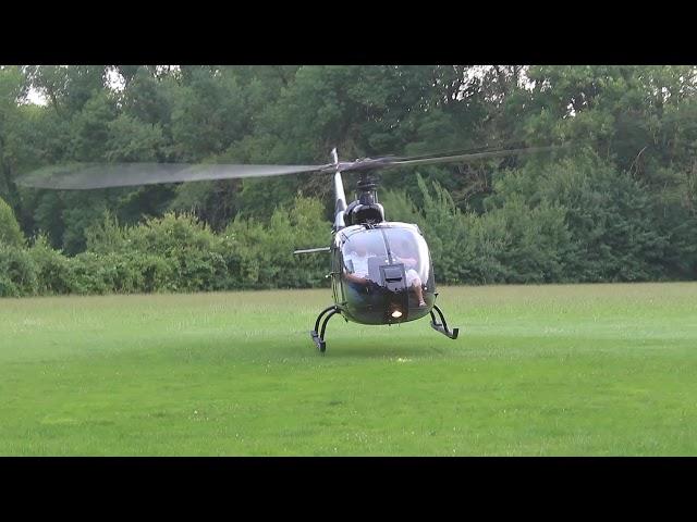 CRAZY HELICOPTER PILOTS IN A SA 342 Gazelle