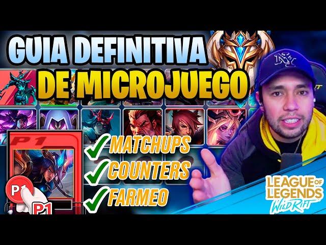 ¡MICROJUEGO AVANZADO! - Guía COMPLETA de microjuego en Wild Rift