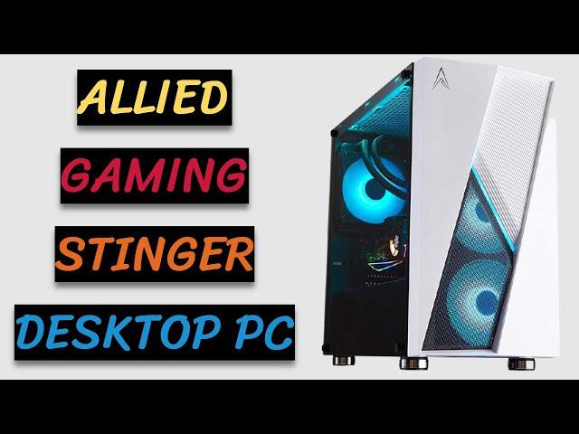 Allied Gaming Stinger Desktop PC, Ryzen 5 2600 Build, GTX 1660 Super 6GB, 16GB DDR4, B450M Mobo!