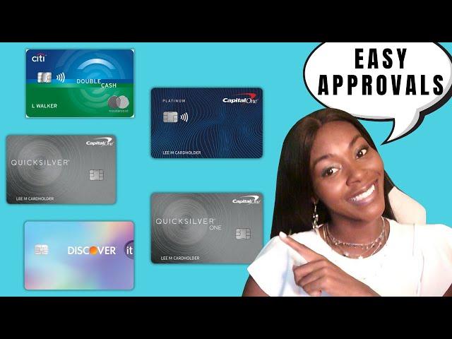 5 Easy Credit Cards To Get Approved For With No Hard Inquiry - Bad Credit OK | Rickita