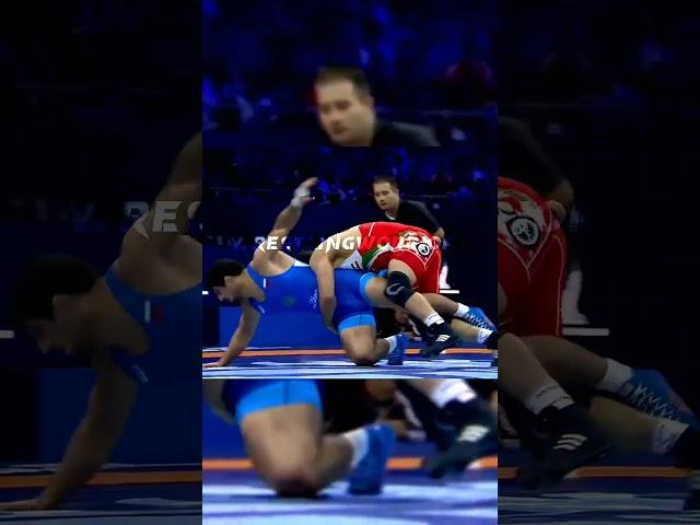 Yazdani H.  vs Kurugliev  bronze medal bout  #freestylewrestling #iranwrestling #russiawrestling