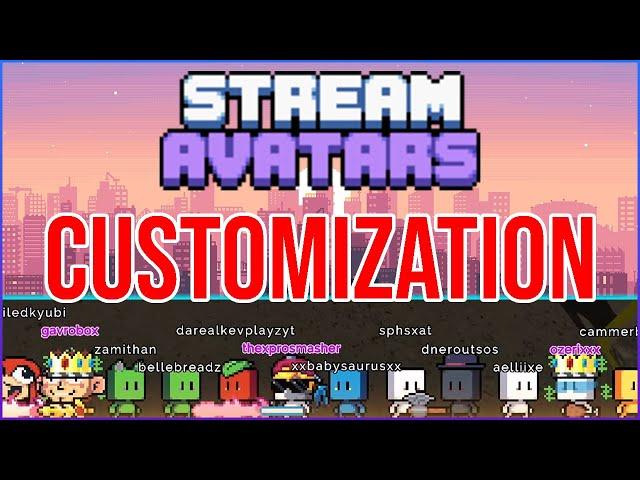How to Customize Stream Avatars!