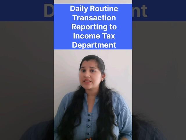 Transaction reported income tax department #taxsathi #shorts #taxsathishorts #viral #trending #reels