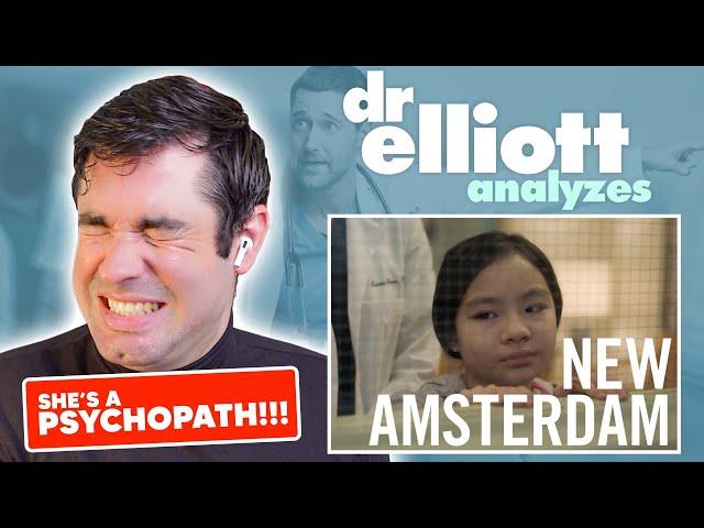 Doctor REACTS to New Amsterdam (a Psychopathic Child?)