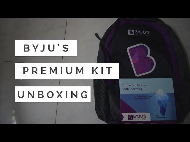 Byju's Premium Kit Unboxing | Lenovo TAB4 10