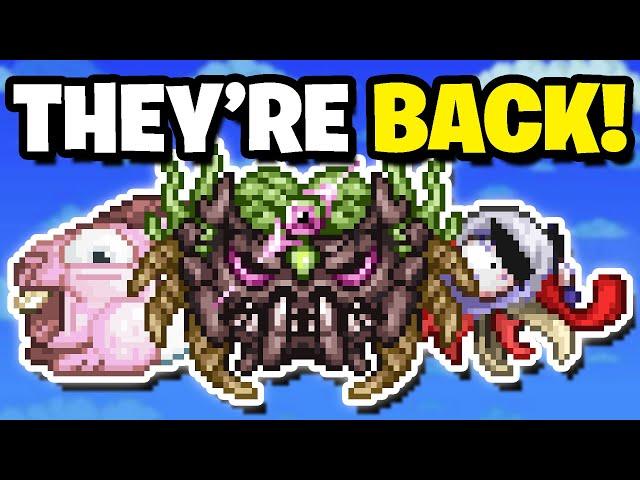 These REMOVED Terraria Bosses are Back! (CONSOLARIA)