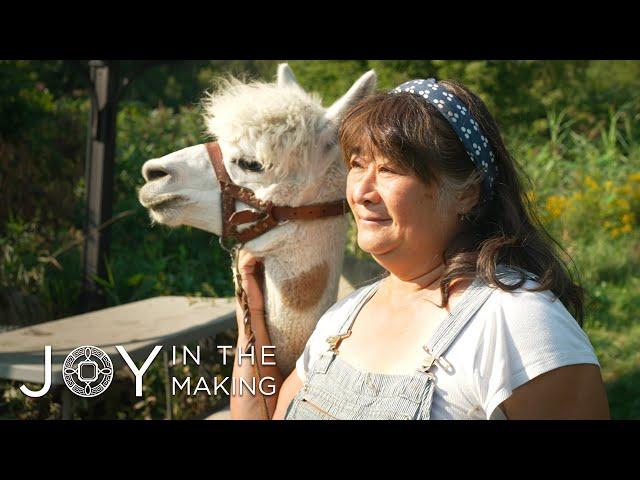 From Wool To Yarn: Handspinning Alpaca Wool to Yarn I Short Documentary