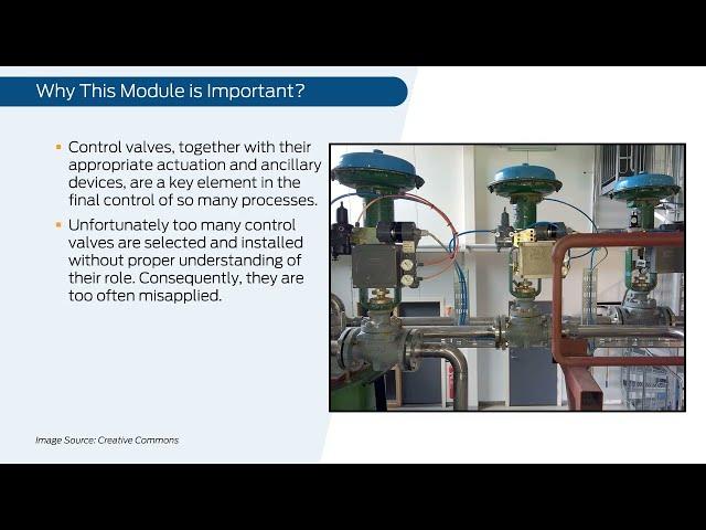 PetroSkills: Control Valves for Oil and Gas Applications Core - PetroAcademy eLearning