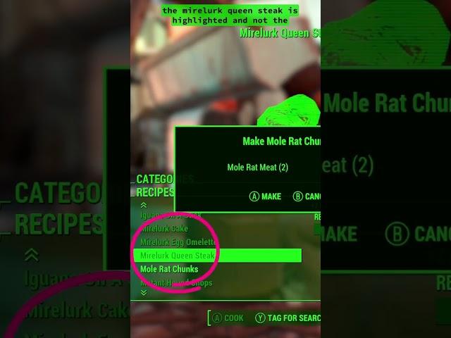 Fallout 4 Best money/Food GLITCH #shorts