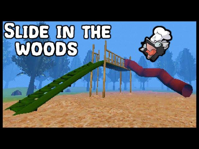 Sergal Going Down a Slide! Nothing Could Go Wrong | Slide in the Woods