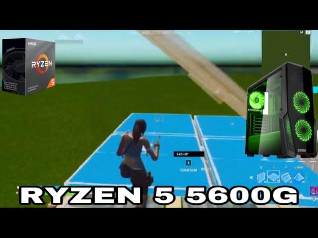 RYZEN 5 5600G · 16GB · Fortnite | PERFORMANCE MODE | 1080 Competitive | BENCHMARK (FPS TEST)