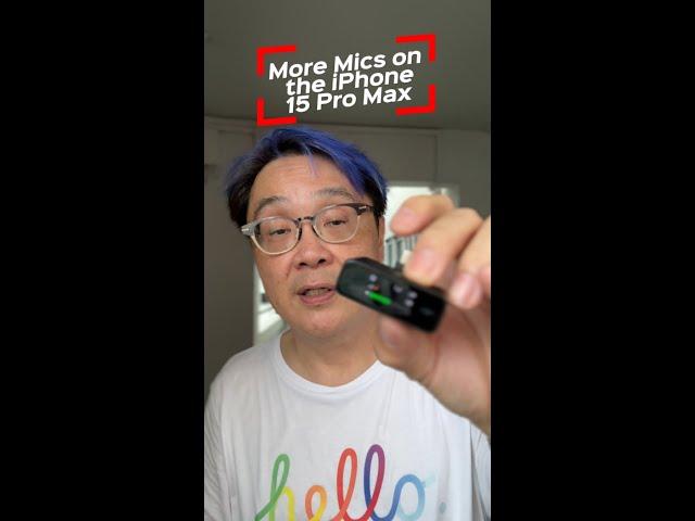 Testing More Mics on iPhone 15 Pro Max