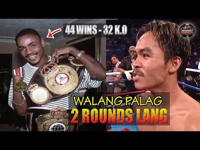 TWO TIME WORLD CHAMPION at OLYMPIC MEDALIST DINUROG at WALANG NAGAWA Kay MANNY PACQUIAO [1080P]