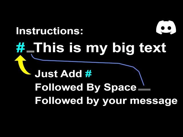 How To Type Big Text Message In Discord (Write Message In Big Letters)